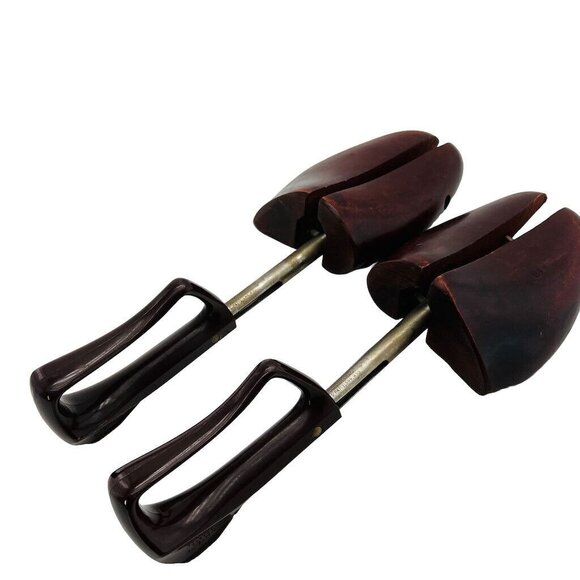 Vtg Florsheim Travel Trees Shoe Keeper 5 Cedar Split Toe Form Stretcher 11-13 - Picture 9 of 9